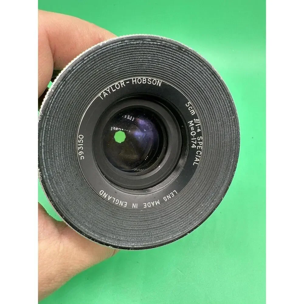 Taylor Hobson 5cm f1.4(T1.5) Special M=0.174 #593150 Very Rare Lens